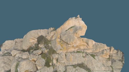 Lion de Roccapina, 20100 Sartène 3D Model