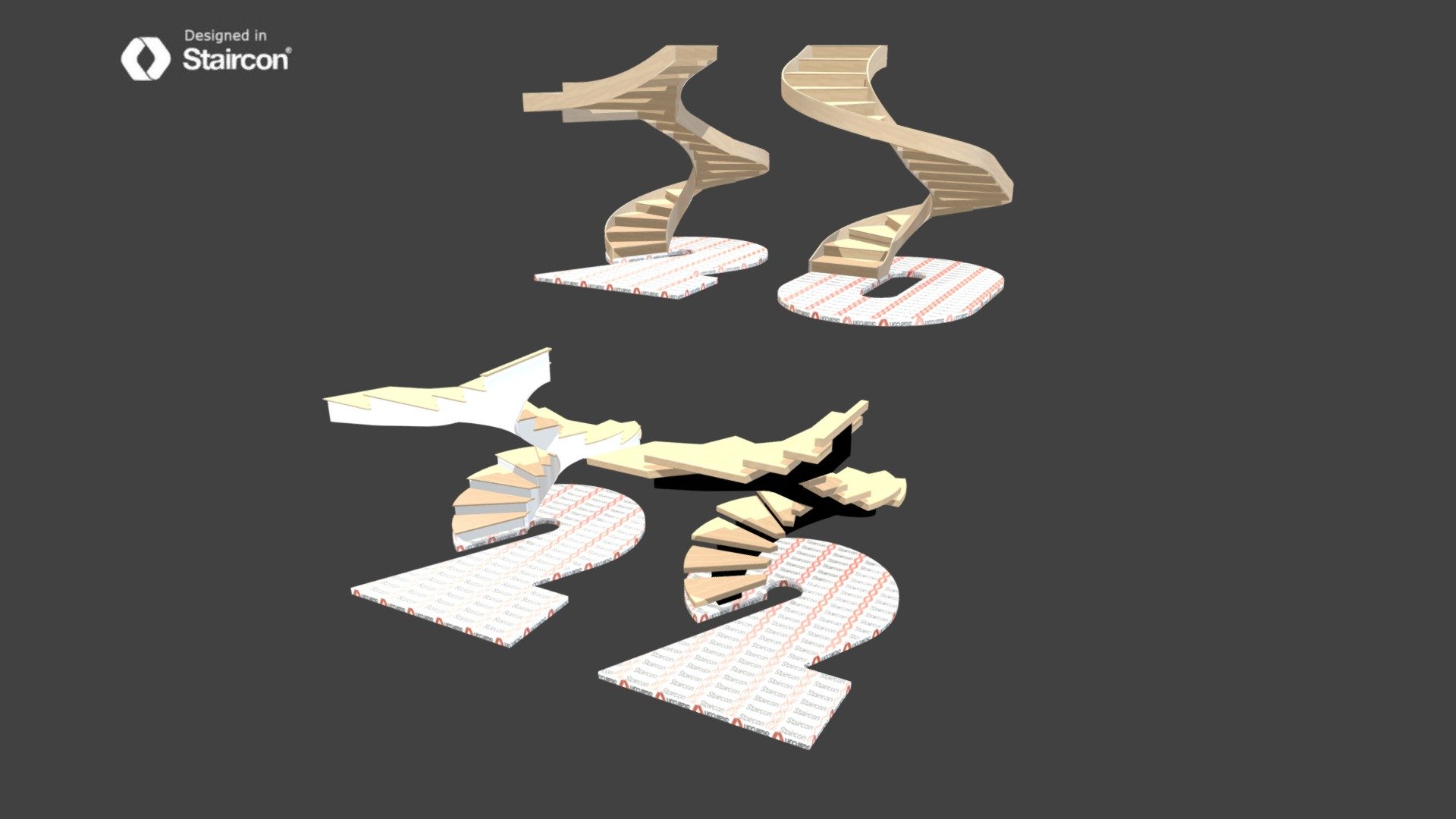 Designing stairs in 2022 - 3D model by 3D Software for Stair Design and ...