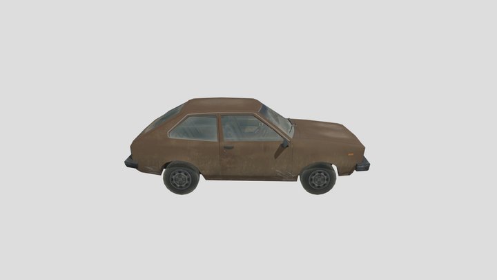 Call Of Duty Sedan 3D Model