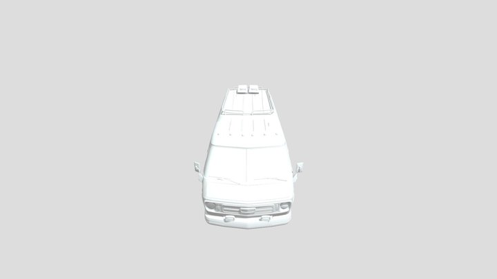 Free-gmc-motorhome-reimagined-low-poly_qualtrics 3D Model