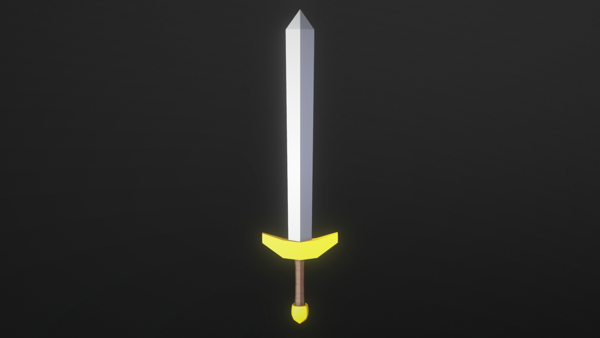 Low Poly Sword - Download Free 3D Model By Fermin Morales (@Talos ...