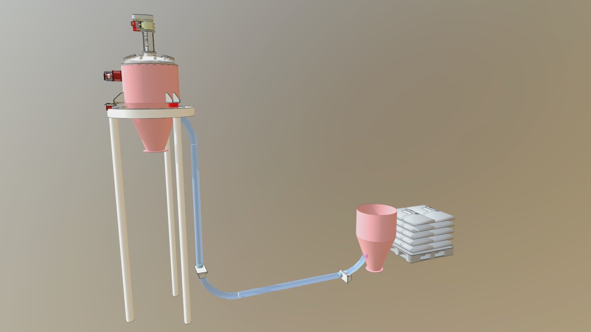 sample discharge