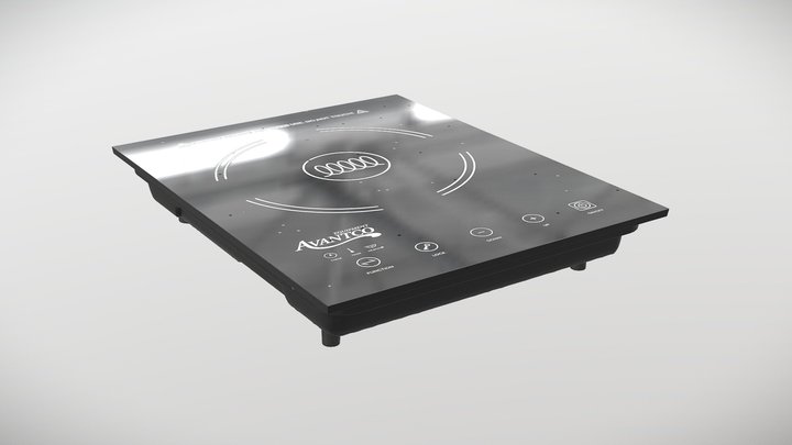 Hot Plate From Scan 3D Model
