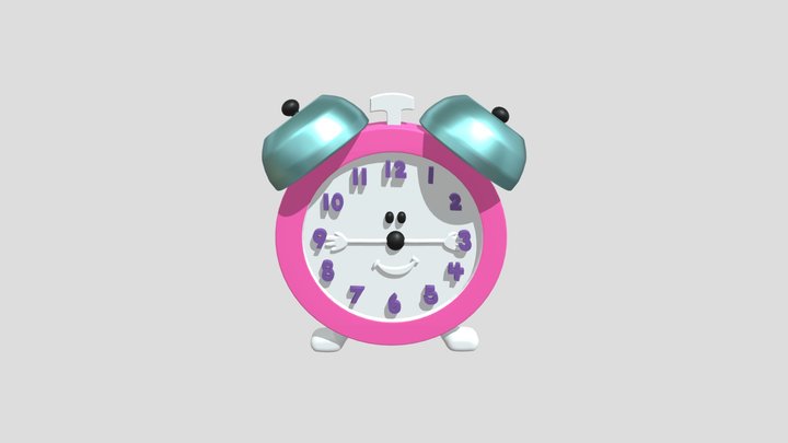 Tickety Tock For Blue's Clues 3D Model 3D Model