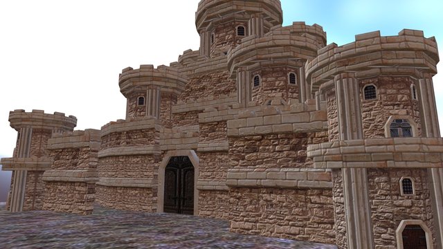 Castle 3D Model