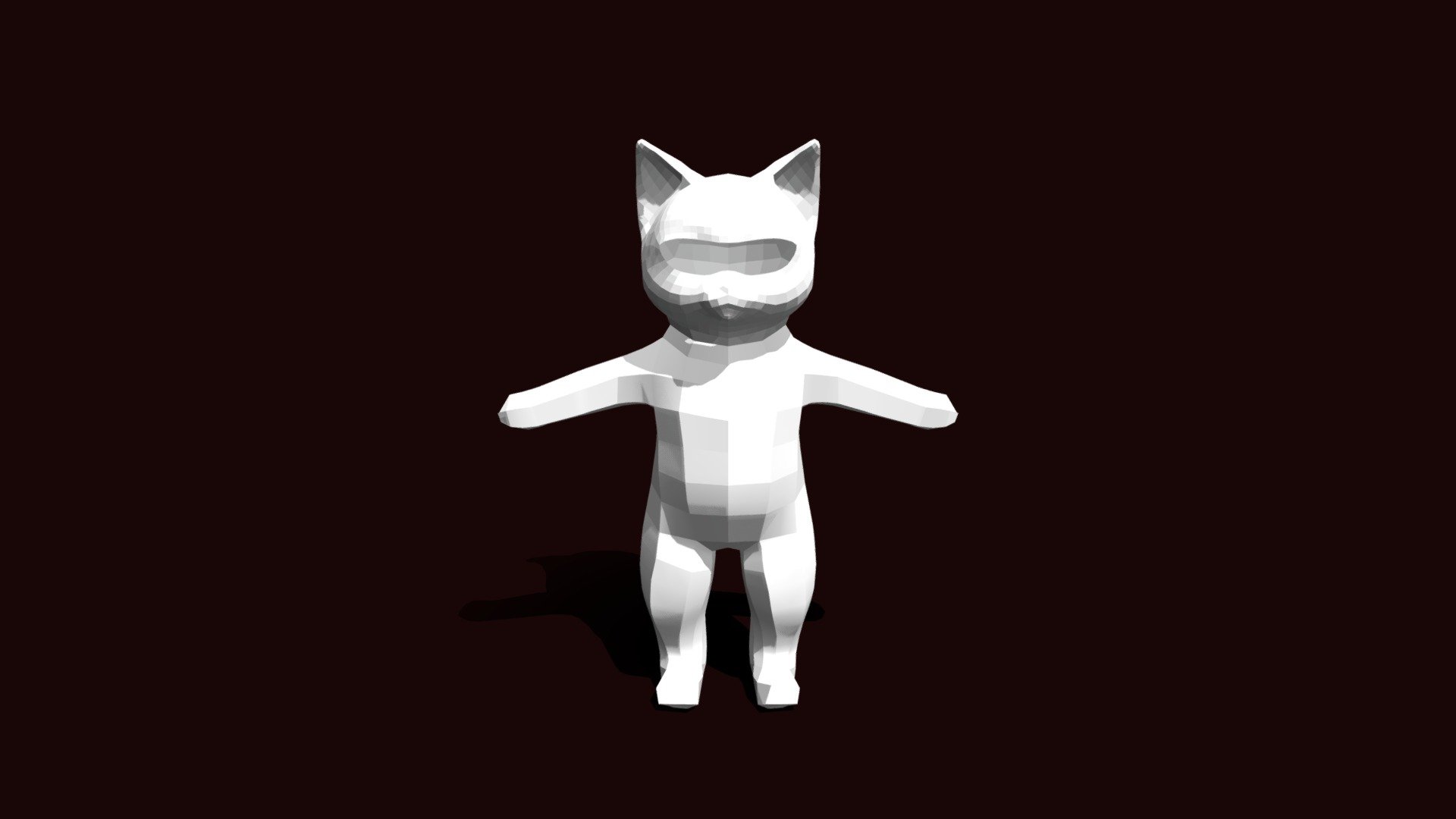 Cat Proto - 3d Model By Wittawinsuwan763 [011f3a5] - Sketchfab