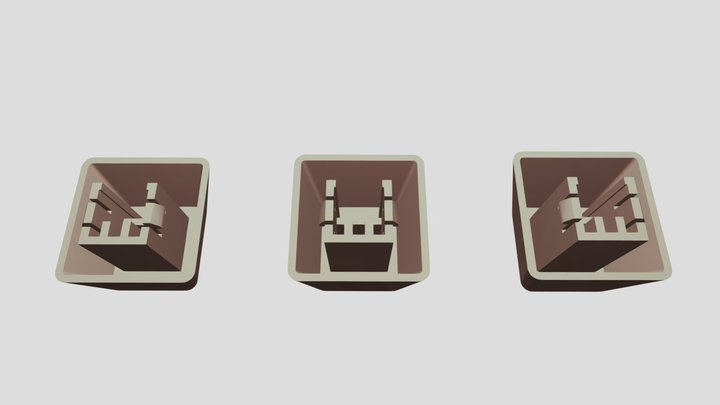 Logitech G213 Prodigy Keycap 3D Model