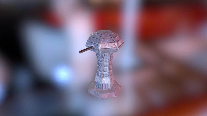 TowerArcherOfMehanoids 3D Model