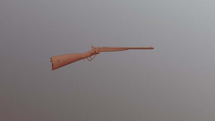 Carabine 3D Model