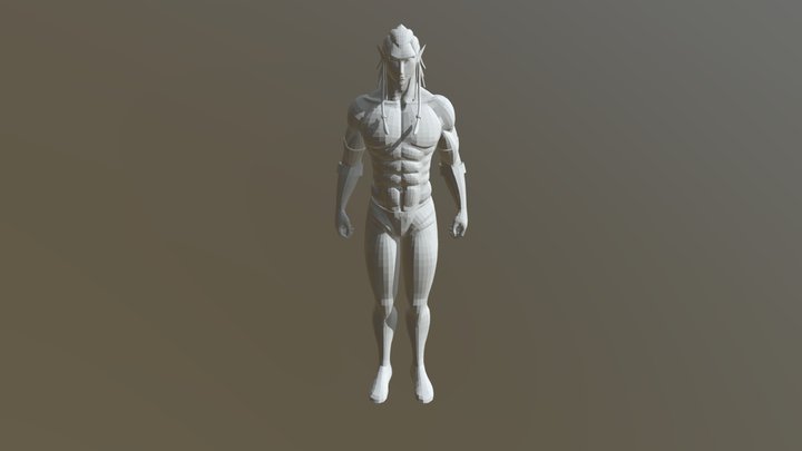 Elfo Rastafari 3D Model