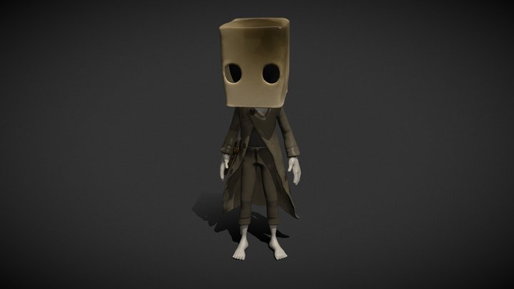 Mono for Little Nightmares 2 3D Model