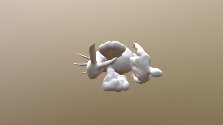 Killer Bunny 3D Model