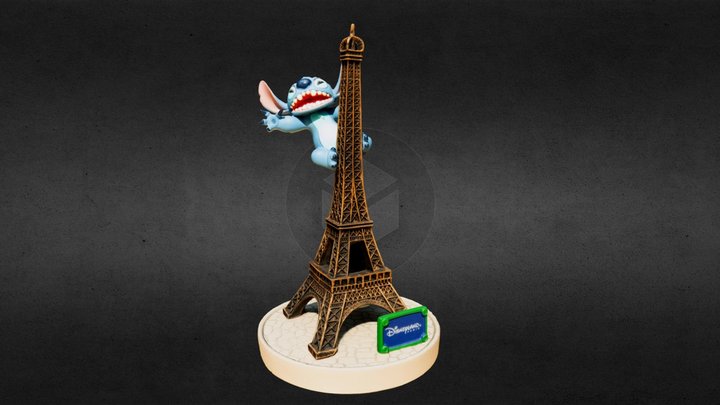 Eiffel Stitch 3D Model