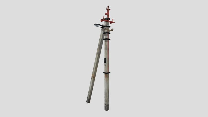angular_support_of_the_power_line – Free 3D Model STL