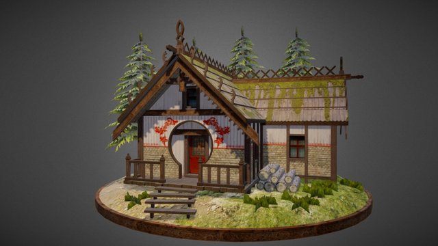 Cabin 3D Model