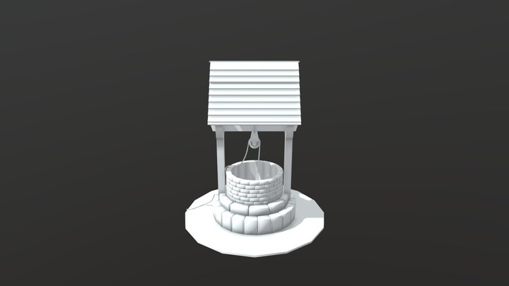 studnia 3D Model