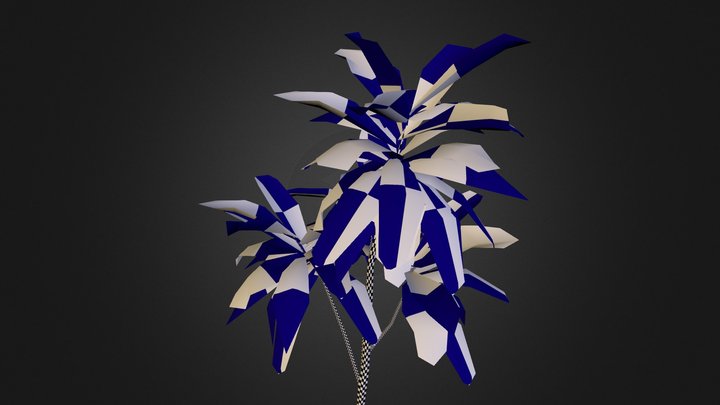 Tropical Tree 3D Model