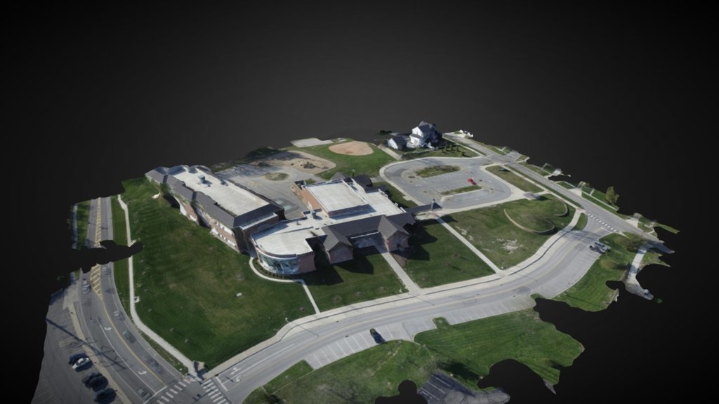 Maplewood Elementary Sylvania, Ohio 3D model by RCFantom (rfarrell