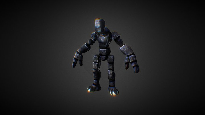 Irong Golem 3D Model