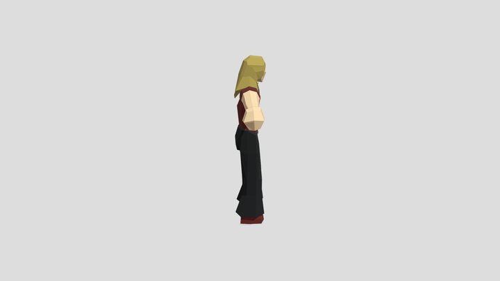 demake portrait 3D Model