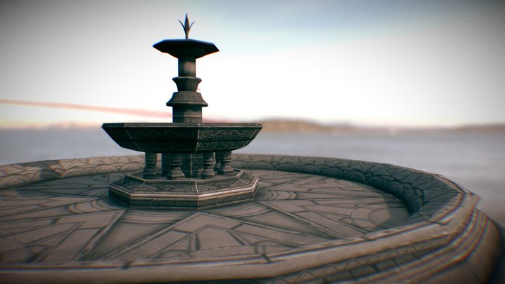 fountain 3D Model