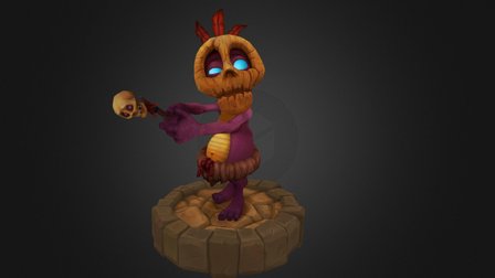 Mumbo BK Fanart 3D Model