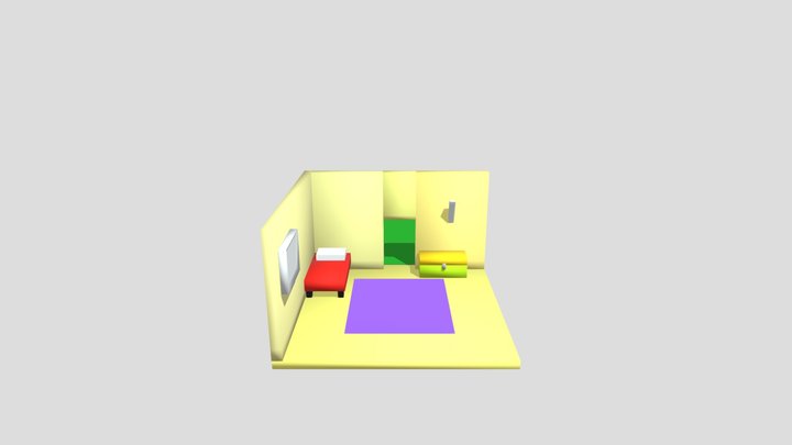 MINECRAFT ROOM 3D Model