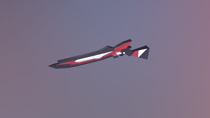 Raven Blade 3D Model