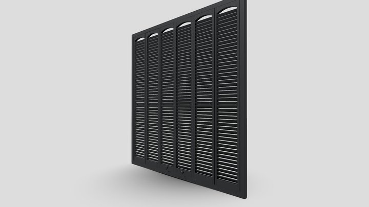WINDOW SHUTTER 2 3D Model