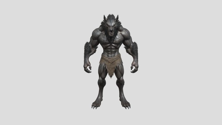 Werewolf Sentinel 3D Model