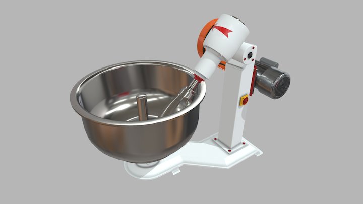 Mixer Khamir 3D Model