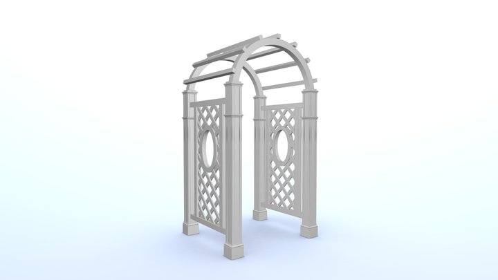 Roseraie Royale K2 3D Model