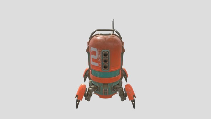 dumbot2 3D Model