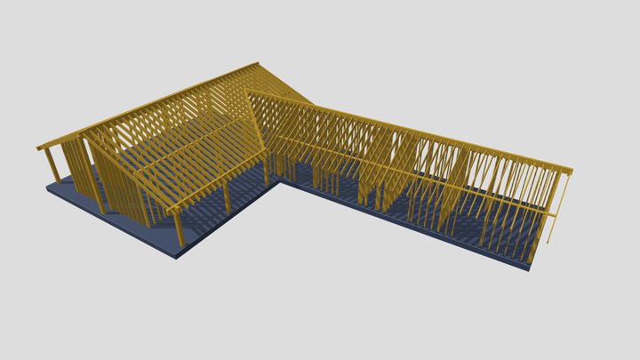 Timber House Project 2019 (Job N43) 3D Model