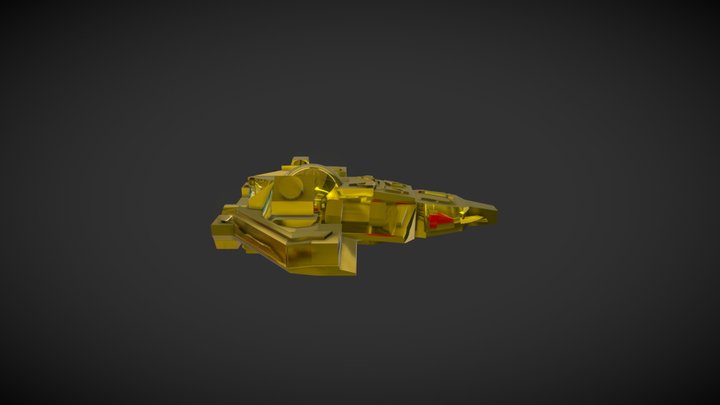 spaceship2wip 3D Model