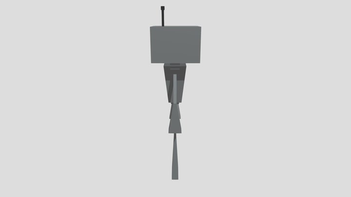 Blender Bot Finished 3D Model