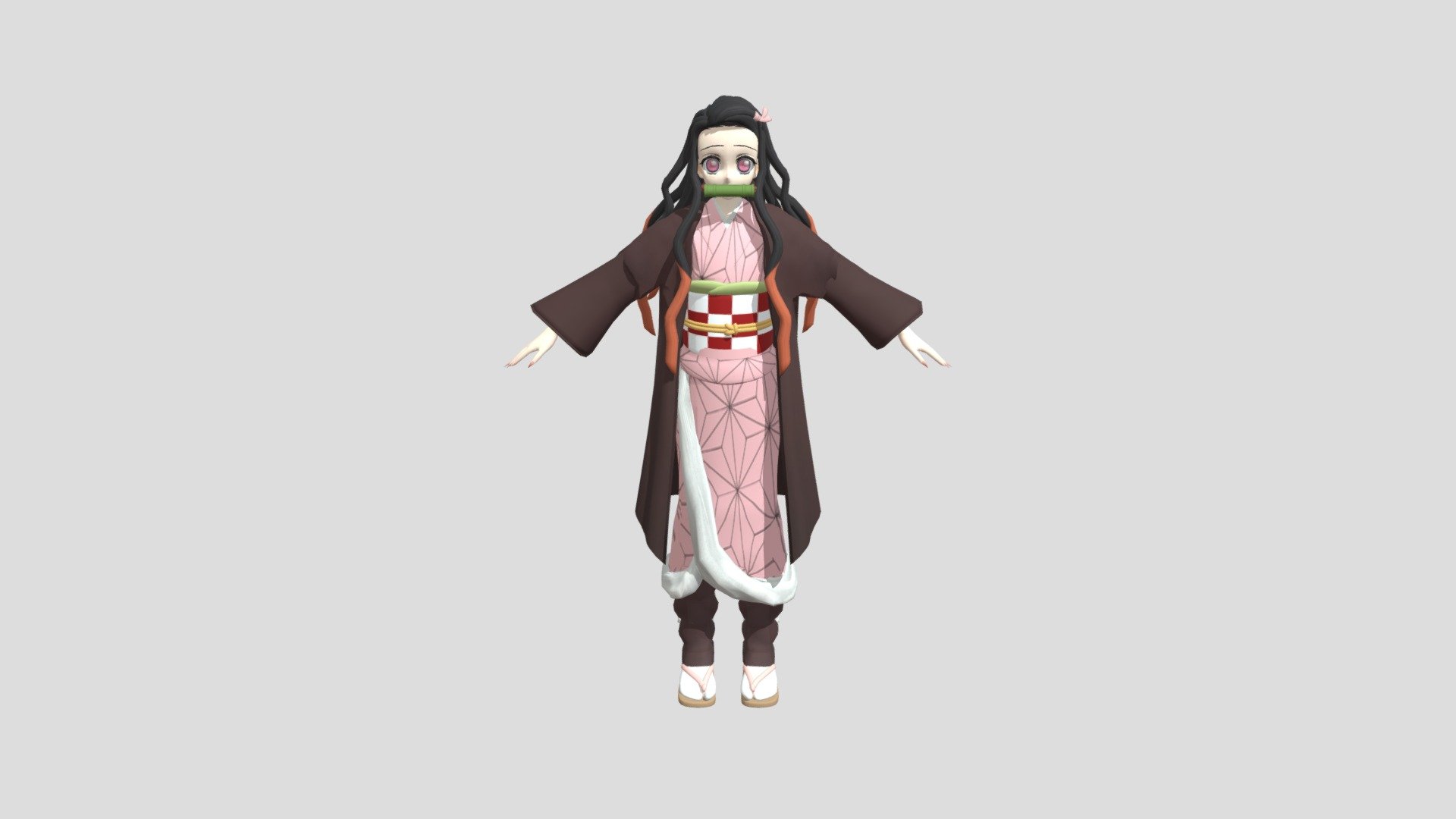 Nezukokamadodemonslayerkimetsunoyaiba Download Free 3d Model By Minato467 012e1cb 