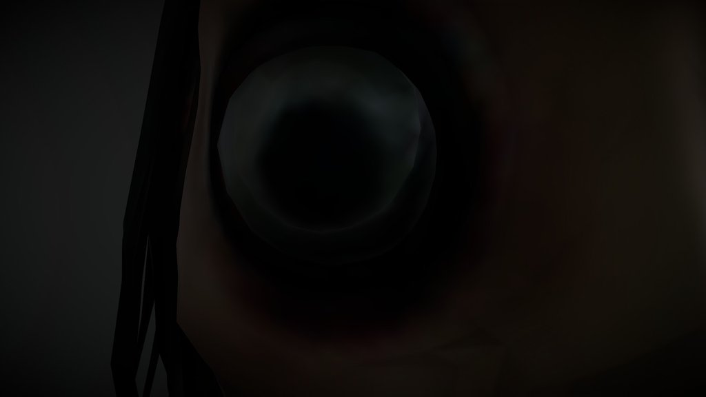 Momo 3D model rigged with Normal