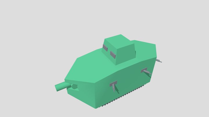 A7V base model. 3D Model
