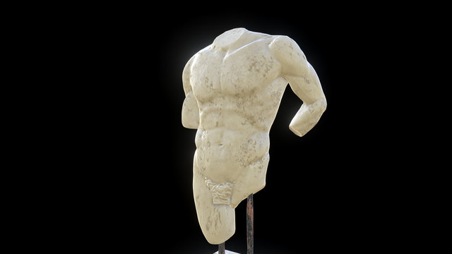 Torso Of Heracles Rob 3D Model