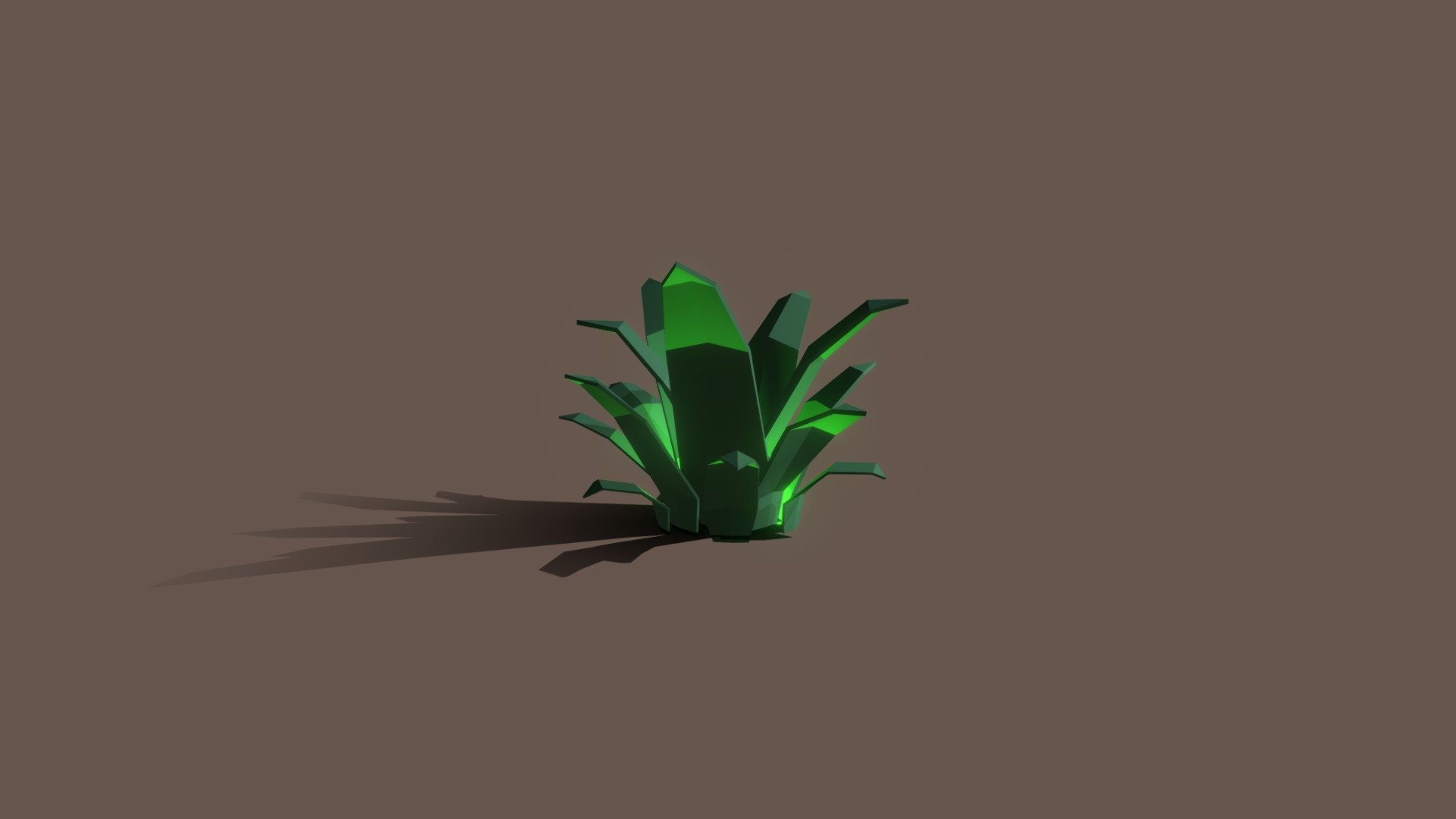 Low Poly Shrub