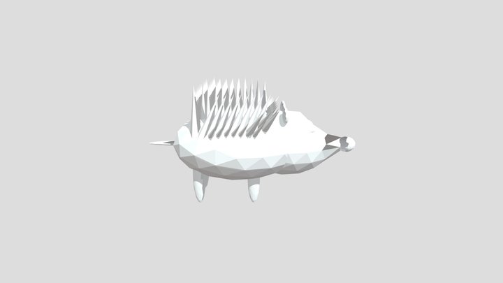 ёж крипер 3D Model