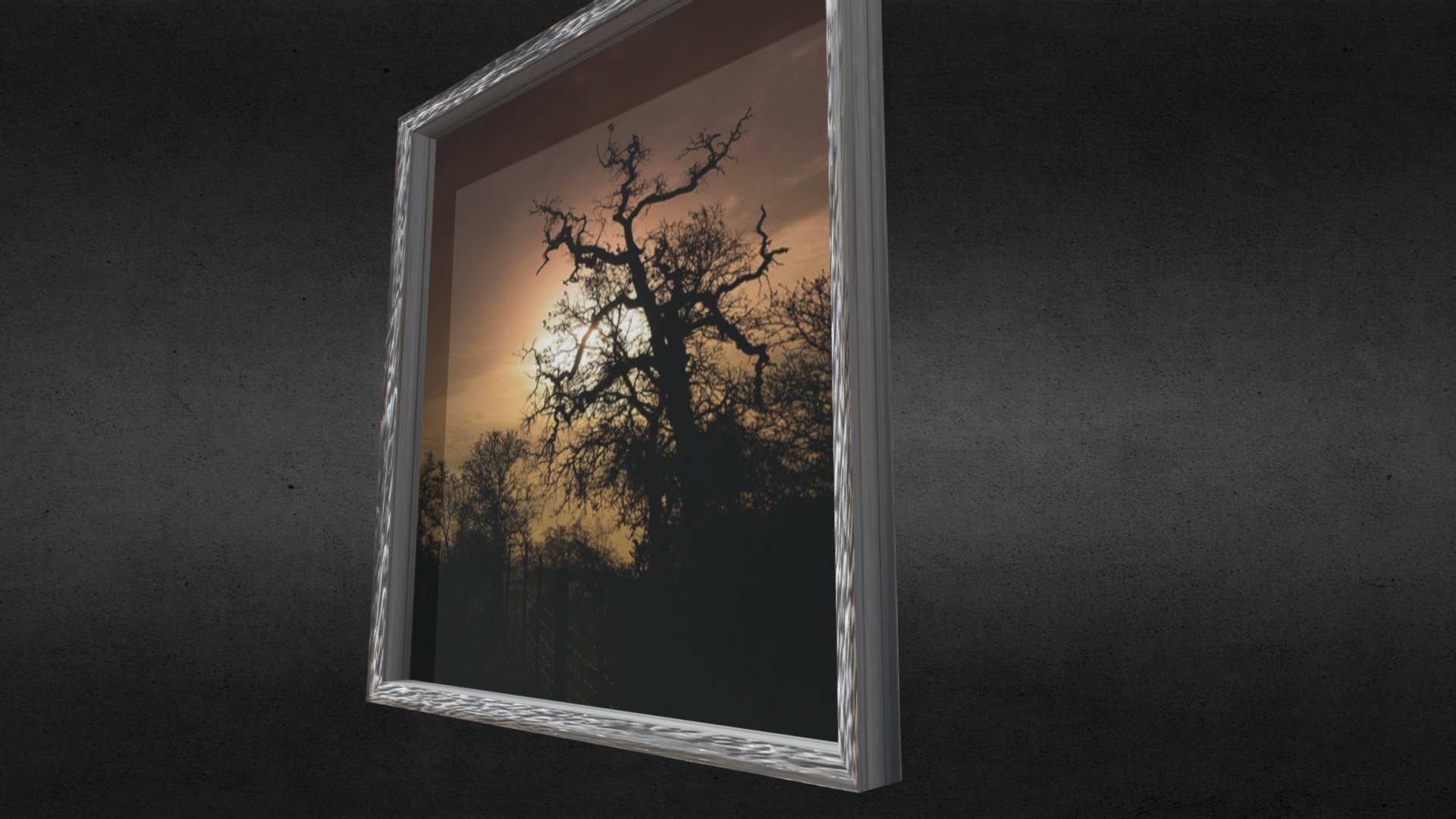 Square Picture Frame White