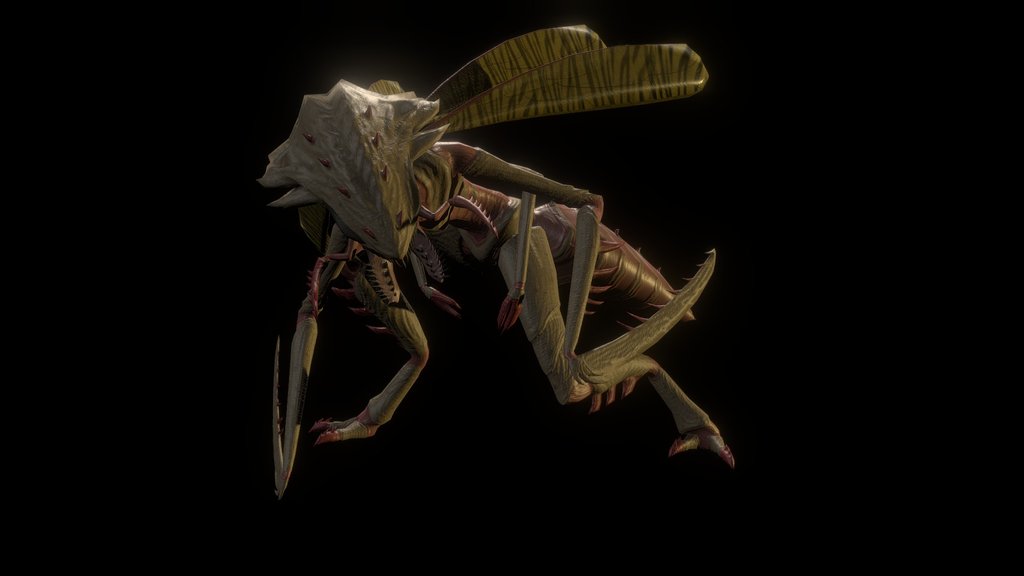 Insectoid Monster Rig