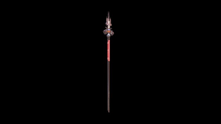 Angelina's staves 3D Model