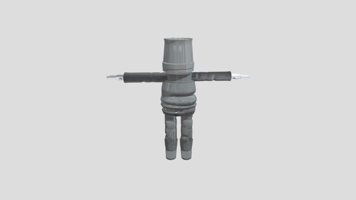 REANIMAL - Bucket – Free 3D Model STL