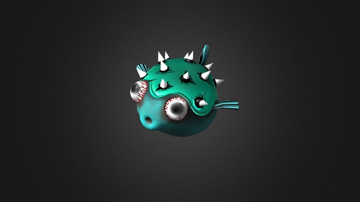 Puffer 3D Model