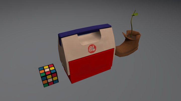 Wall-E Inventory 3D Model