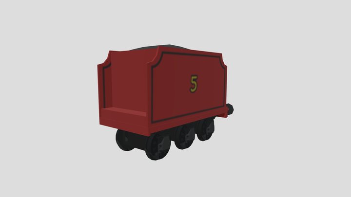 James' Tender (Let's Build a Railway) – Gratis 3D-model STL