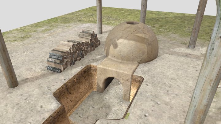 Plisnesk - Furnace For Firing Ceramics 3D Model